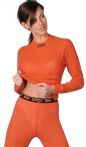 MOIRA Mono triko dlouhý rukáv dámské – oranžová