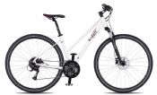 Dámské krosové kolo 4EVER EMILY DISC white/metal pink 2024