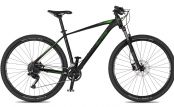 Horské kolo 4EVER FRONTBEE pearl black / green 2025