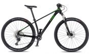 Juniorské horské kolo 4EVER DARK SPORT pearl black / green 2025