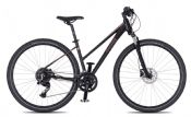 Dámské krosové kolo 4EVER PULSE DISC matt black / rose gold 2026