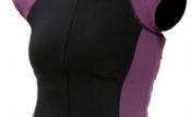 Dámský cyklistický dres Rogelli MURAVERA – černo/fialový S