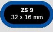 Flek 32x16mm