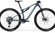 Celoodpružené kolo MERIDA NINETY-SIX RC XT Silk Steel Blue(Black/Silver) 2024