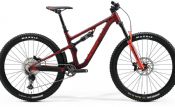 Celoodpružené kolo MERIDA ONE-FORTY 500 Silk Dark Strawberry(Red/Blk) 2024