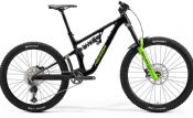 Celoodpružené kolo MERIDA ONE-SIXTY FR 600 Metallic Black(Grey/Green) 2024