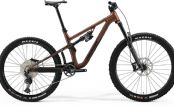 Celoodpružené kolo MERIDA ONE-SIXTY 700 Silk Bronze(Black/White) 2024