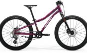 Dětské kolo MERIDA MATTS J. 24+  Silk Purple(Wht/Red/Blk)  2025