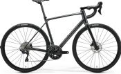 Silniční kolo MERIDA SCULTURA ENDURANCE 400 Silk Black(Dark Silver)  2025
