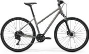 Dámské krosové kolo MERIDA CROSSWAY 100 Silk Warm Slate Grey(Black) W- 2026