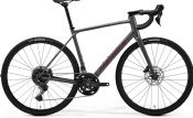 Silniční kolo MERIDA SCULTURA ENDURANCE 300 Silk Cool Grey(Red)  2026