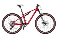 Celoodpružené kolo 4EVER SONNIC XT Di2 flame red / hologram 2026
