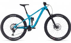 Celoodpružené kolo CUBE Stereo ONE77 Race bondiblue’n’red 2024