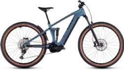 Celoodpružené elektrokolo CUBE Stereo Hybrid ONE22 Race 800 smaragdgrey´n´black 2025