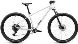 Horské kolo Cube Aim ONE metallicwhite´n´black 2027