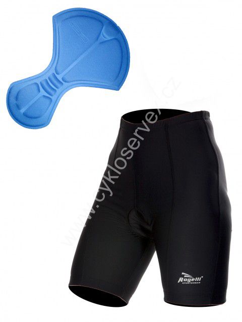 Dámské cyklistické kraťasy Rogelli BASIC DE LUXE WOMEN - vel. L