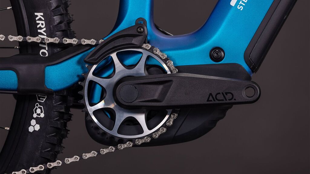 Elektrokolo Cube Stereo Hybrid ONE44 HPC SLX 800 nebula´n´white 2026