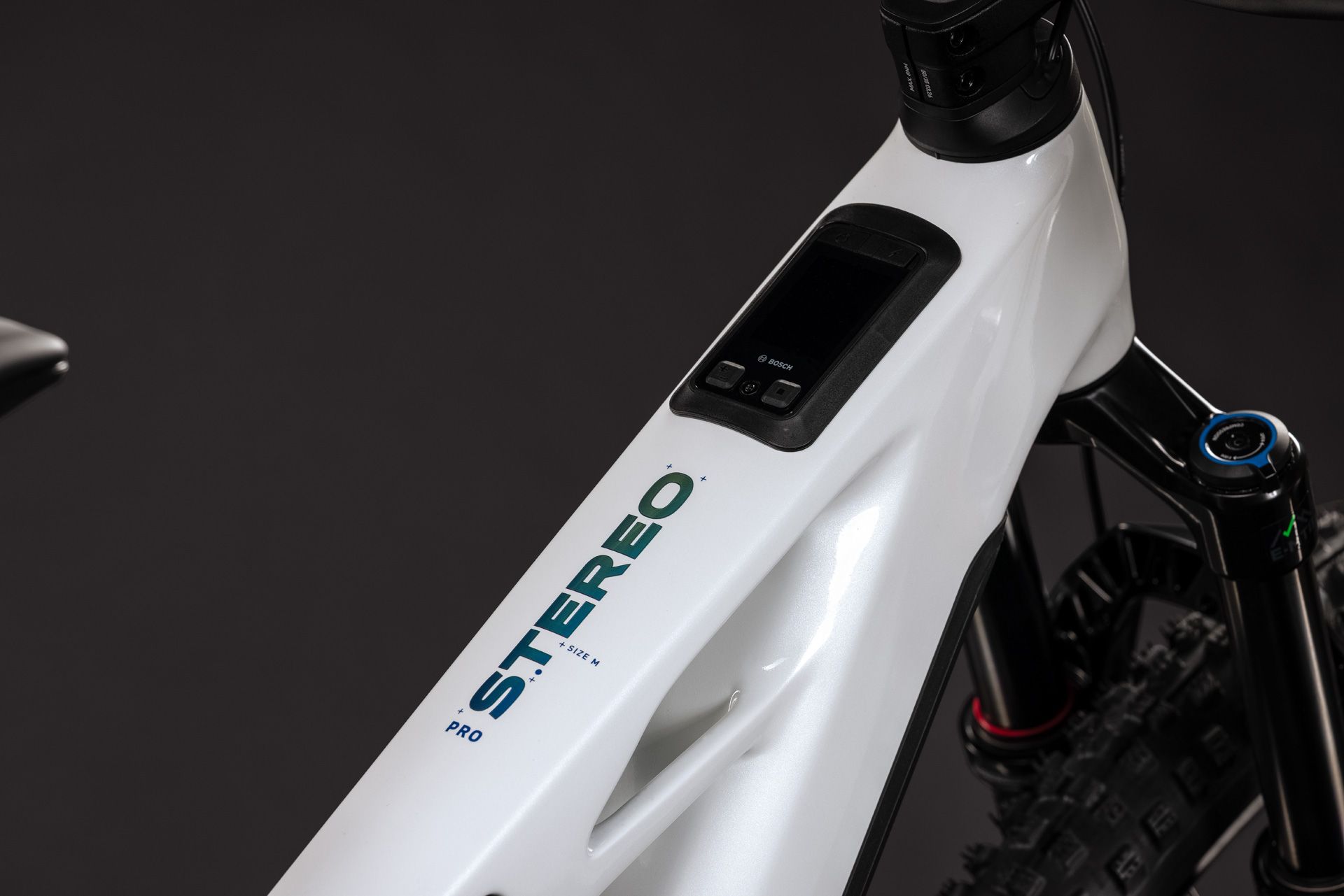 Elektrokolo Cube Stereo Hybrid ONE44 HPC Pro 800 metallicwhite´n´blue 2027
