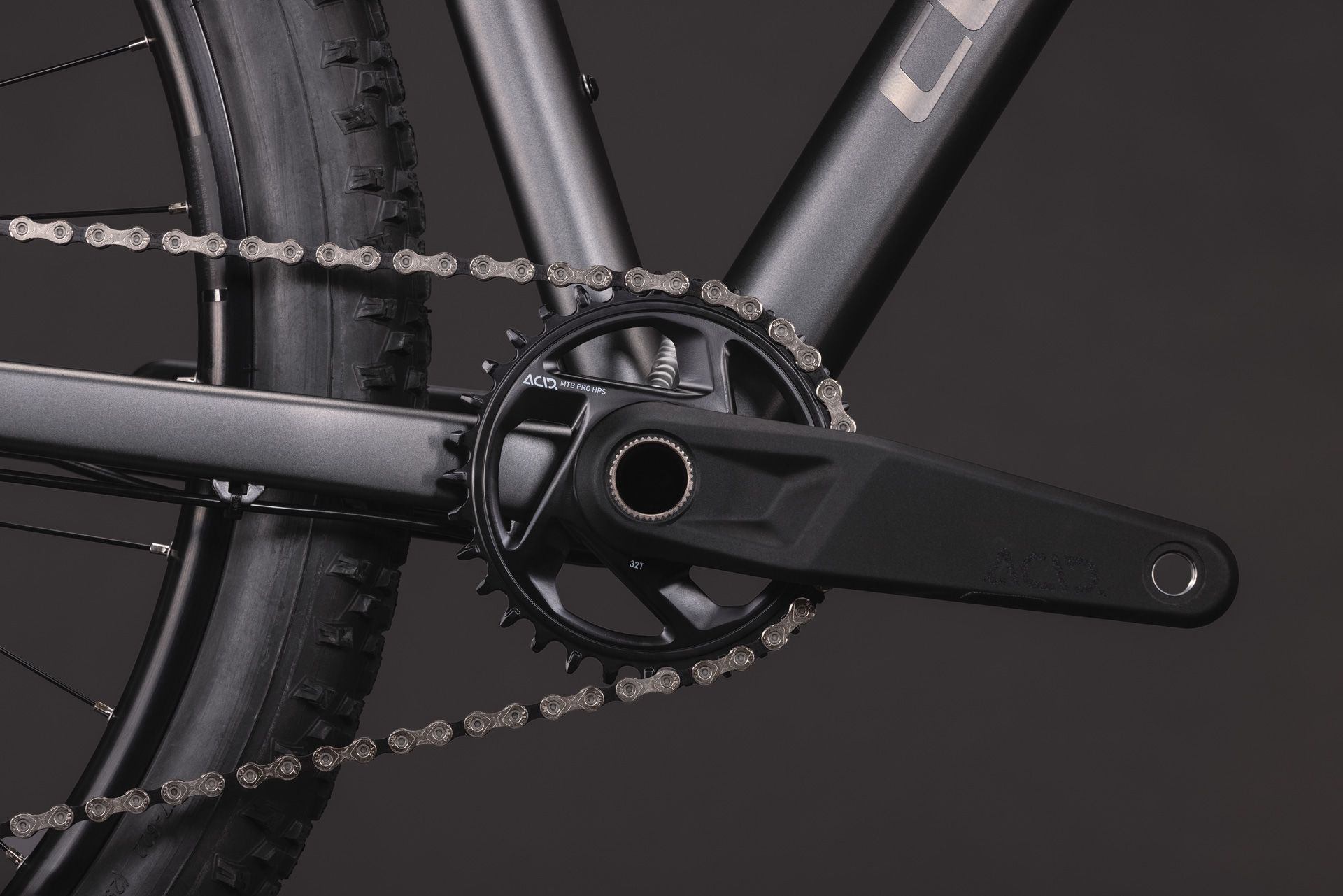 Horské kolo Cube Aim SLX slateblack´n´chrome 2027