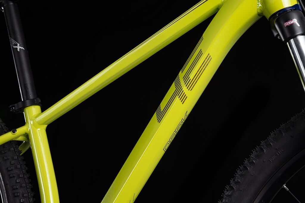 Juniorské horské kolo 4EVER DARK ACTIVE lime black/mirror 2024