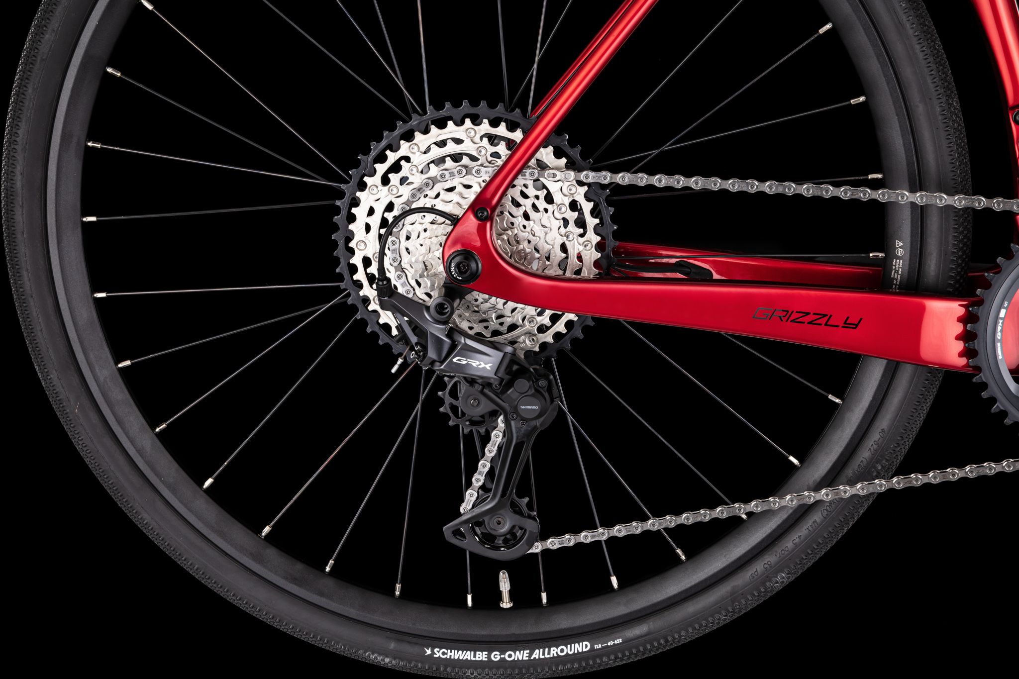 Gravel kolo 4EVER GRIZZLY ELITE flame red 2026