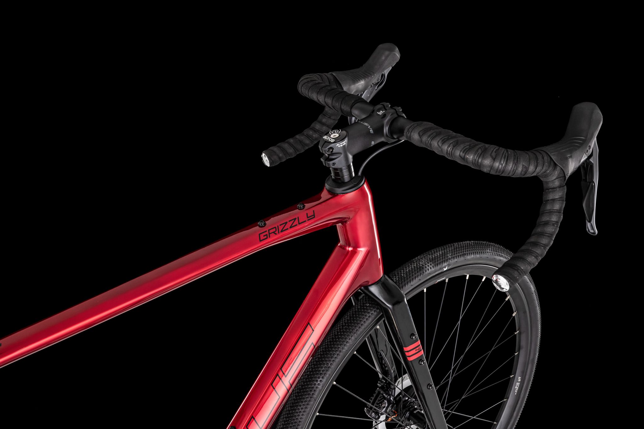 Gravel kolo 4EVER GRIZZLY ELITE flame red 2026