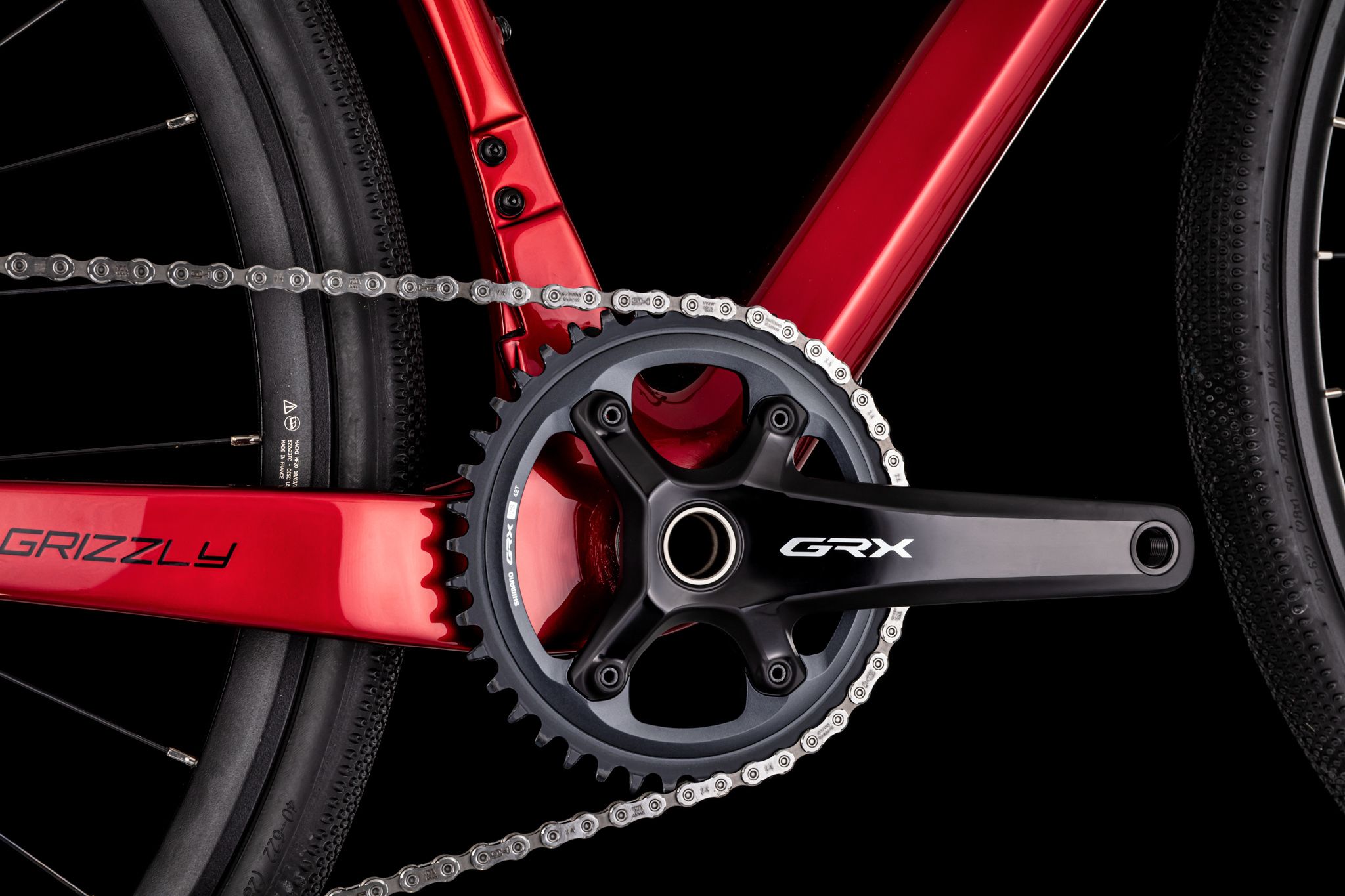 Gravel kolo 4EVER GRIZZLY ELITE flame red 2026