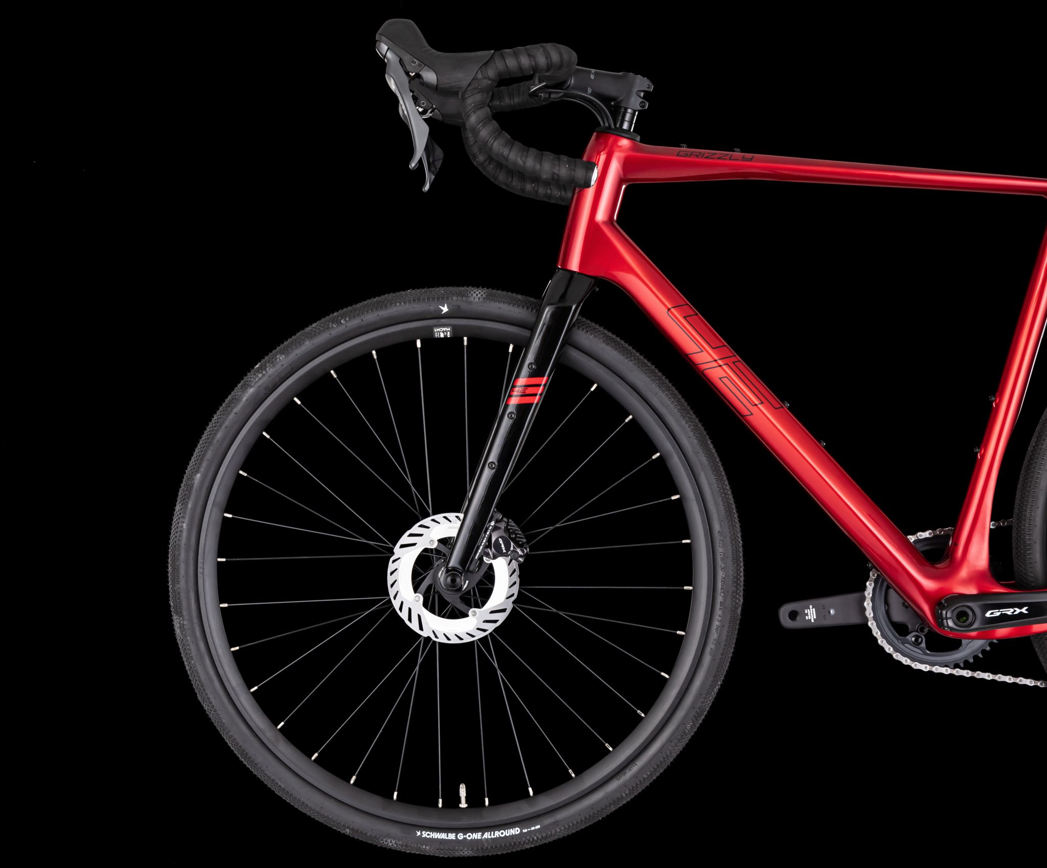 Gravel kolo 4EVER GRIZZLY ELITE flame red 2026