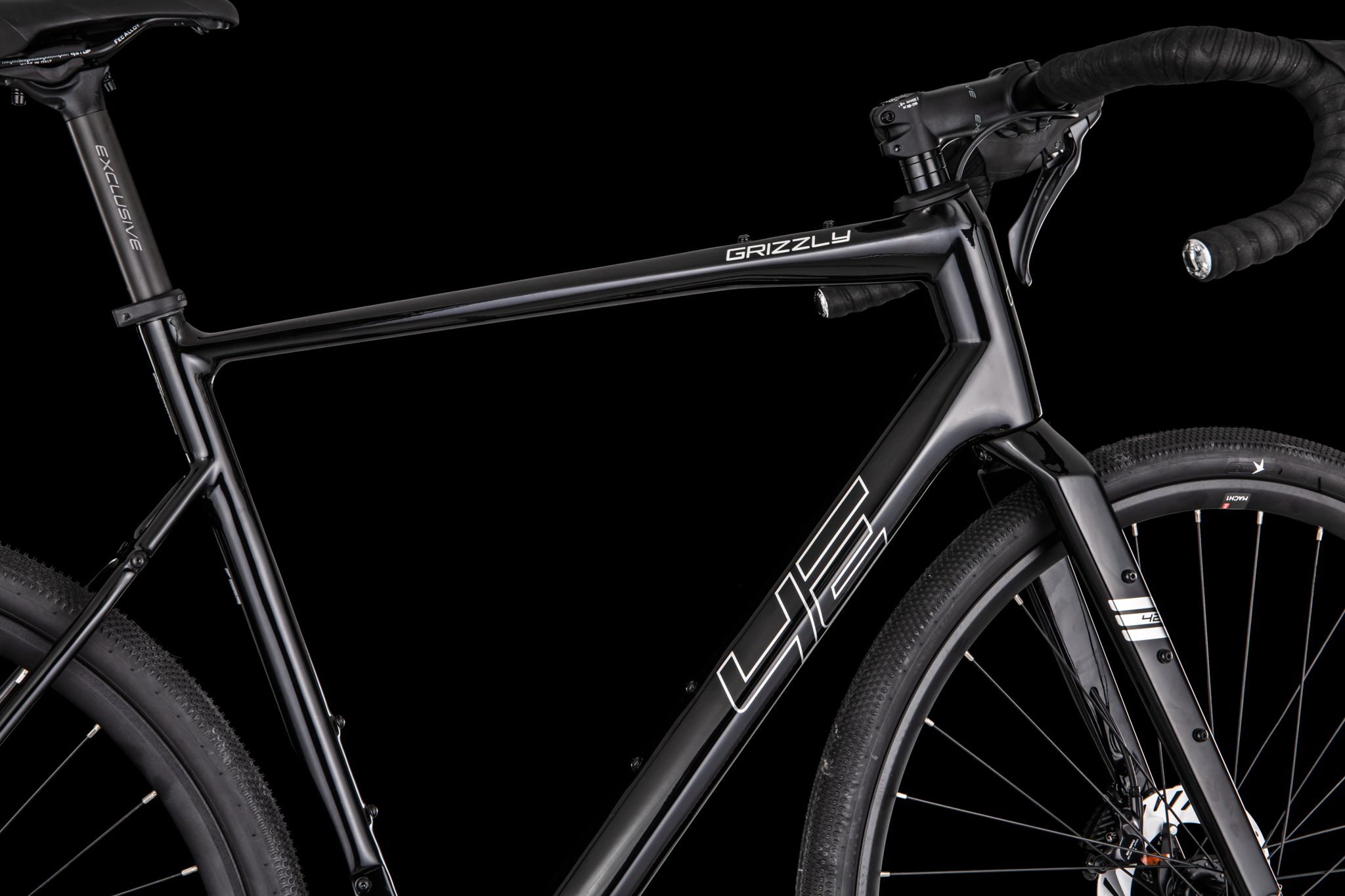 Gravel kolo 4EVER GRIZZLY ELITE black 2026