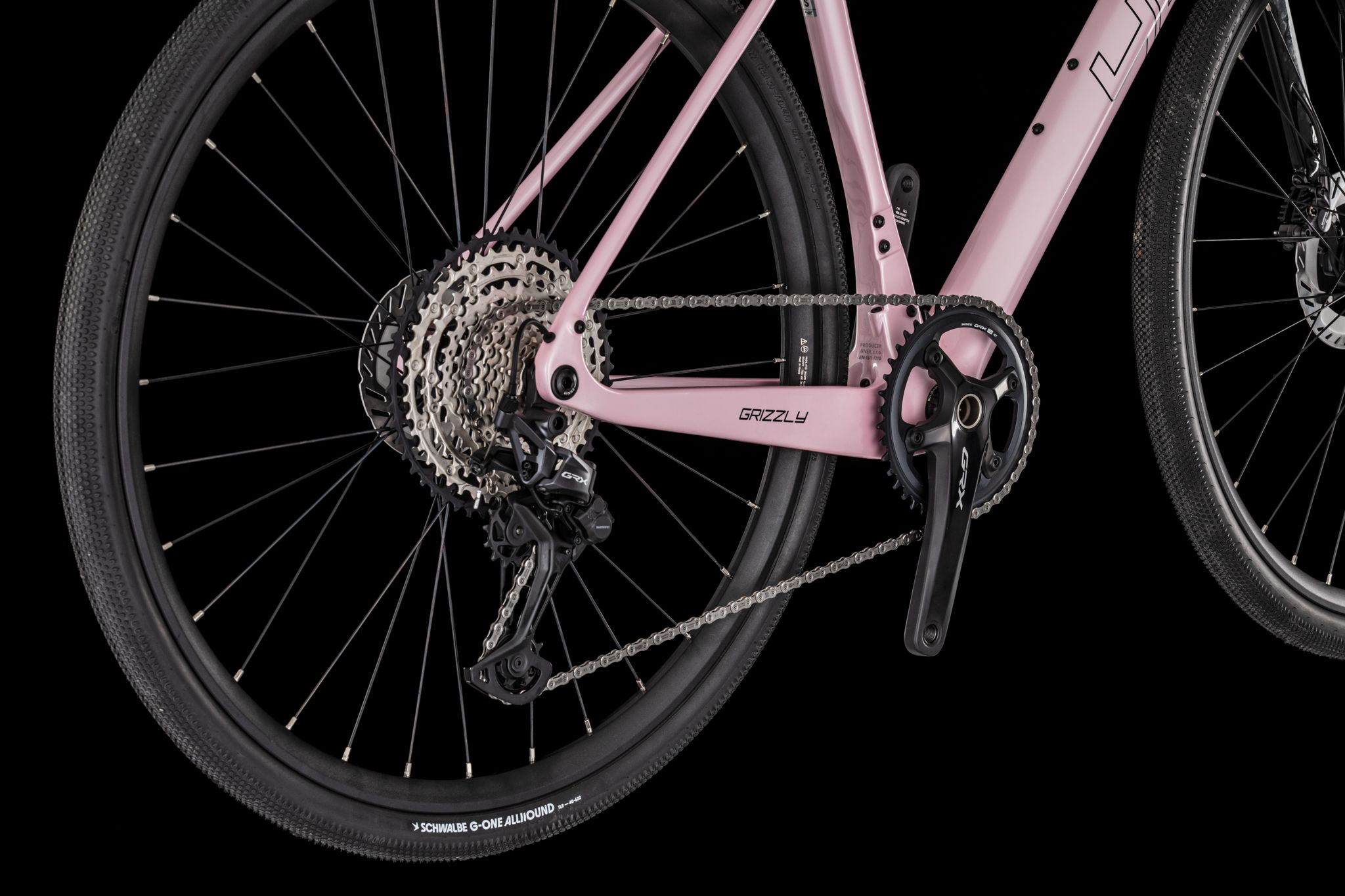 Gravel kolo 4EVER GRIZZLY ELITE LADY coral black 2026