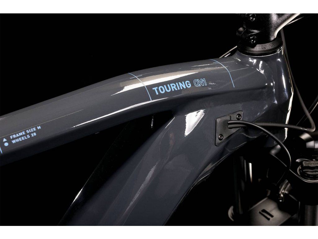 Elektrokolo CUBE Touring Hybrid ONE 500 grey´n´blue 