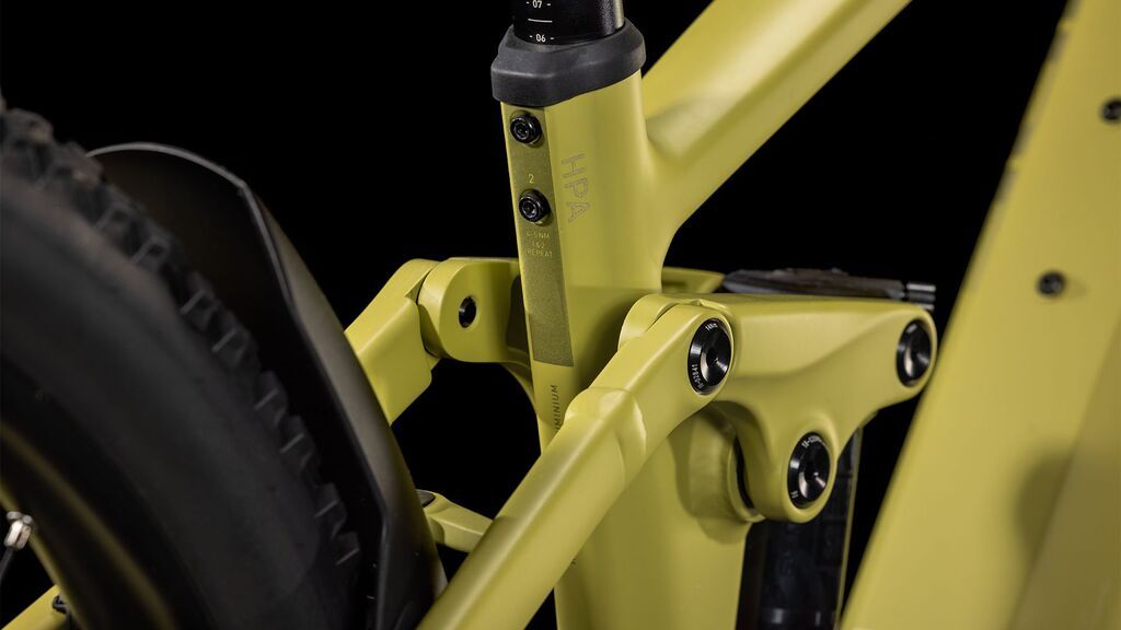 Celoodpružené elektrokolo CUBE Stereo Hybrid ONE22 Race 800 drygreen´n´olive 2025
