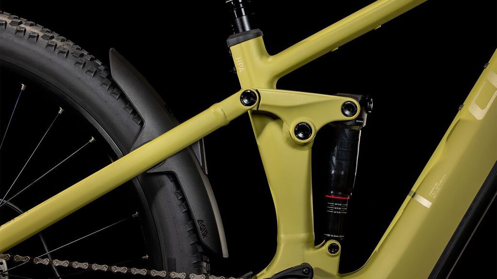 Celoodpružené elektrokolo CUBE Stereo Hybrid ONE22 Race 800 drygreen´n´olive 2025