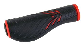 Gripy MRX 1133 AD2 ergonomické 125 mm černo/červené