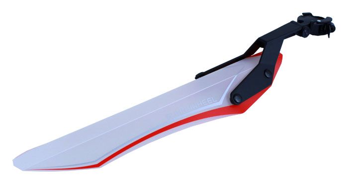 Blatník zadní Flinger MTB SW-119R transp.-červený