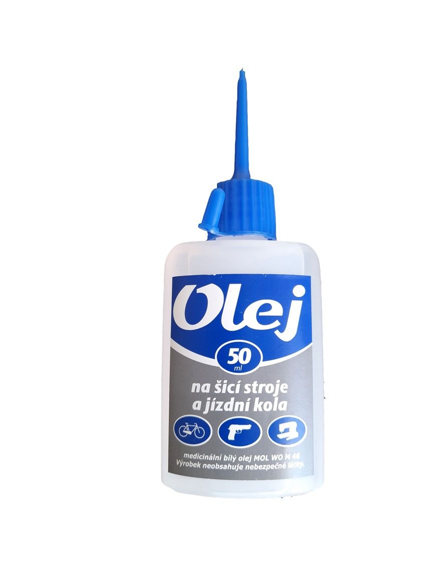 Olej na šicí stroje a jízdní kola 50ml