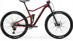 Celoodpružené kolo MERIDA ONE-TWENTY 600 Dark Strawberry(Black)  2023