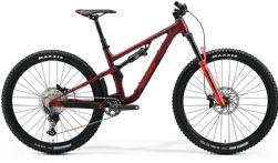 Celoodpružené kolo MERIDA ONE-FORTY 500 Silk Dark Strawberry(Red/Blk) 2024