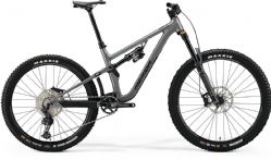 Celoodpružené kolo MERIDA ONE-SIXTY 700 Gunmetal Grey(Silver/Black) 2024