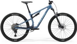 Celoodpružené kolo MERIDA ONE-TWENTY 300 Silk Steel Blue(Blue/Lime) 2024