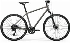 Krosové kolo MERIDA CROSSWAY 300 Silk Warm Slate Grey(Black)  2026