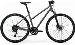 Dámské krosové kolo MERIDA CROSSWAY 300 Silk Warm Slate Grey(Black) W- 2026