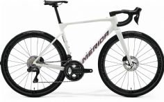 Silniční kolo MERIDA SCULTURA 8000 Matt White(Rainbow Purple)  2026