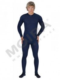 MOIRA Mono dlouhé spodky – modrá
