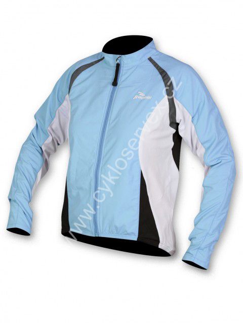Cyklistická dámská zimní bunda Rogelli VITTORIA - světle modrá L