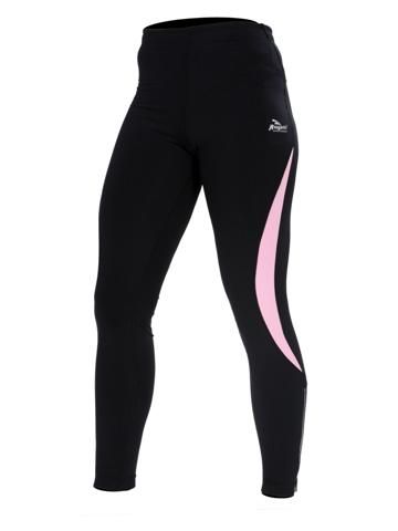 Dámské běžecké kalhoty Rogelli IOWA – černorůžové XL 