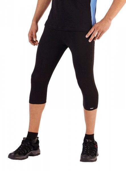 MOIRA fitness capri kalhoty – černá XXL