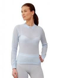 MOIRA Mono triko dlouhý rukáv dámské – světle modrá